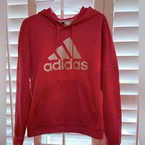 Adidas Red Hoodie, Size Med/Large, Excellent condition